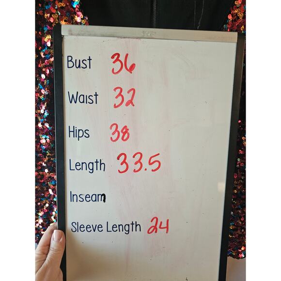 Lucy Paris rainbow color sequins Party Starter mini Dress sz medium new $128 - Picture 8 of 8